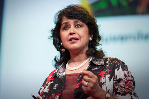 56-year-old Ameenah Gurib-Fakim president of Mauritius. 